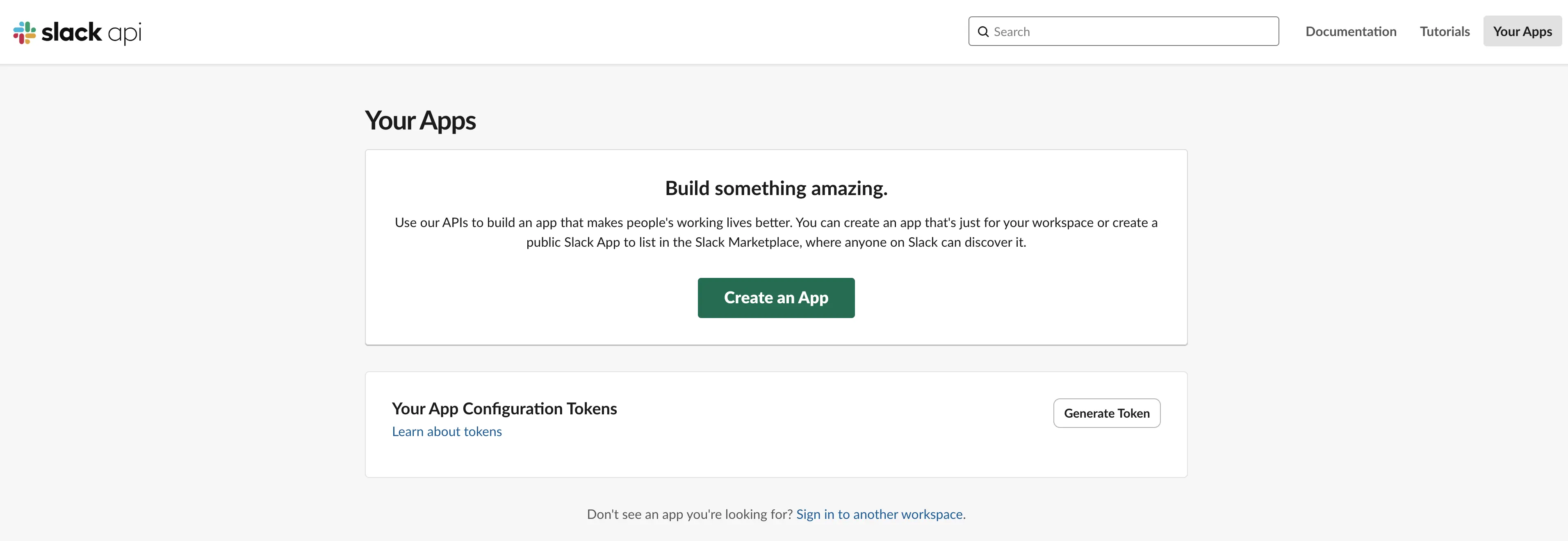 Create Slack App